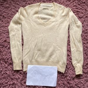 All Saints 100% Cashmere cream sweater